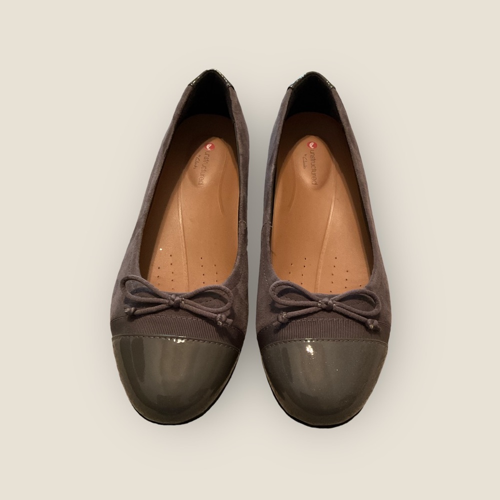 Clarks Gray Loafers
